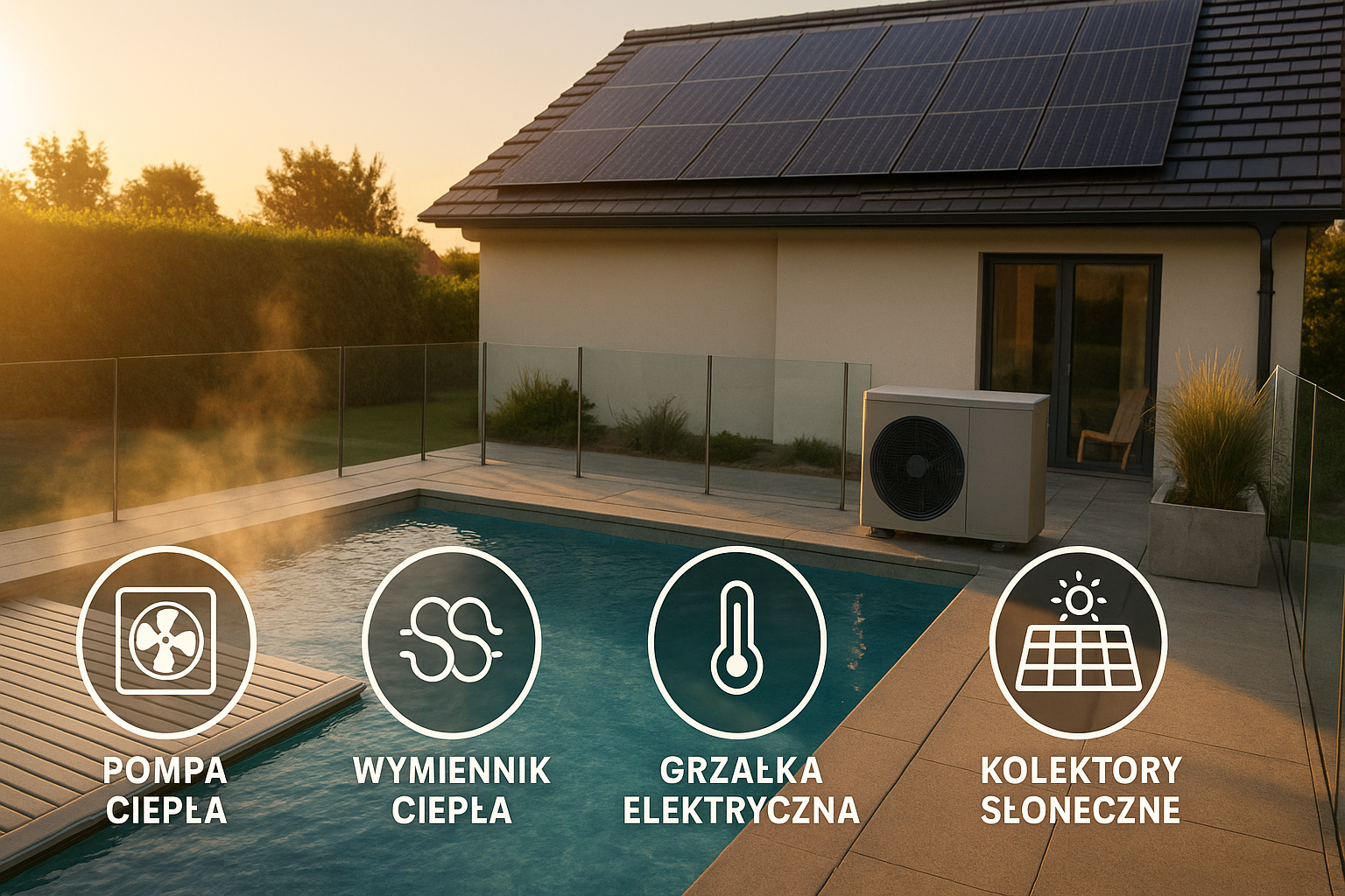 Basen z podgrzewaną wodą – opcje ogrzewania i koszty